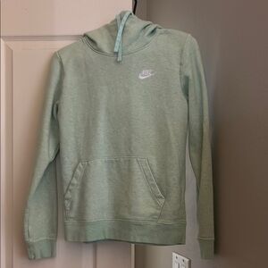 Nike Mint Green Hoodie for sale